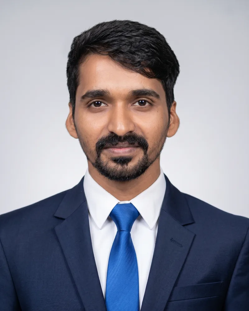 Portrait of Dr. G Y Raju
